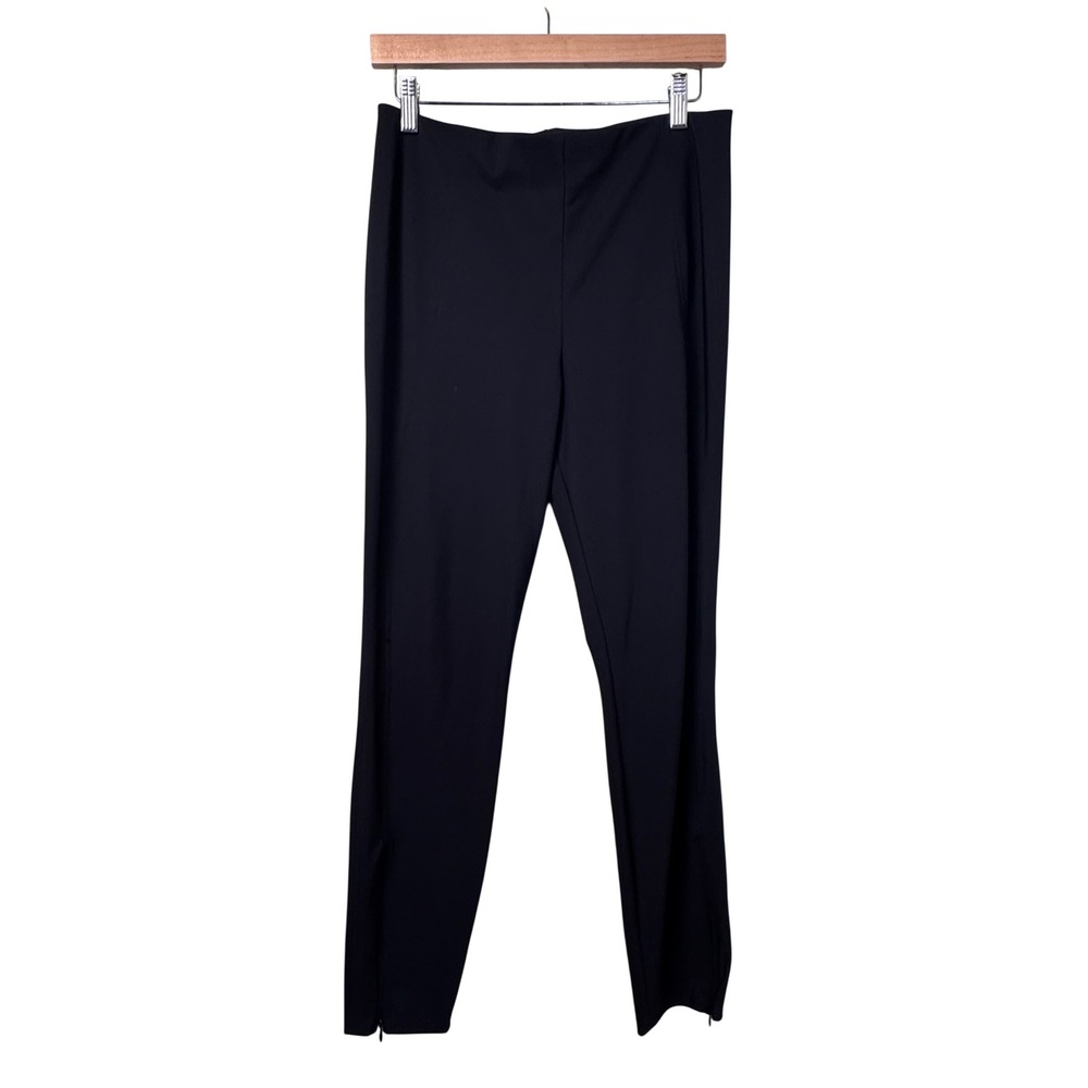 Theory CL Kick Pant Black Seamed Legging Precision Ponte N0704209 Size L NEW